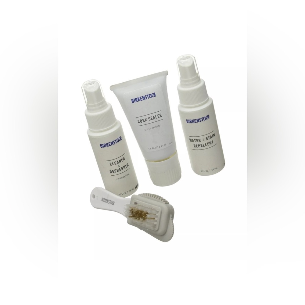 Birkenstock, Deluxe Shoe Care Kit One Size White